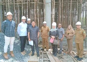Komisi C Tinjau Dua Proyek Pembangunan Sekolah