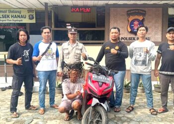 Polisi Tangkap Pelaku Pencurian Sepeda Motor di kabupaten Kapuas