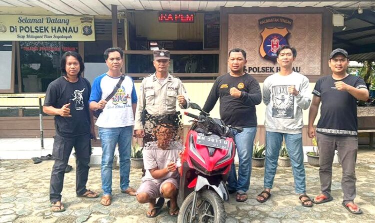 Polisi Tangkap Pelaku Pencurian Sepeda Motor di kabupaten Kapuas
