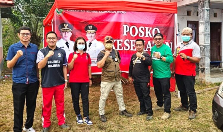 Optimalisasi Dukungan Dalam Penanganan Karhutla, RS Doris Sylvanus Dirikan Posko di Tumbang Nusa dan Taruna