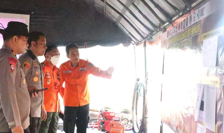 Tinjau Posko Karhutla di Katingan