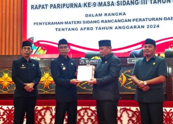 Legislatif dan Eksekutif Bahas Raperda APBD Tahun 2024.