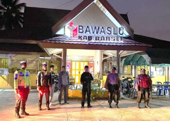 Amankan Pemilu, Polres Barsel Intensifkan Patroli Malam Hingga Subuh
