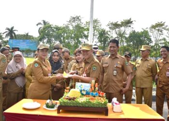 Puncak HKN Ke-59 Upacara dan Potong Tumpeng