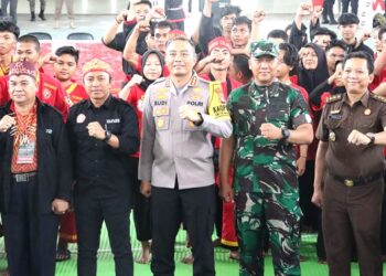 Kapolresta Palangka Raya Hadiri Pembukaan Gubernur Cup Pencak Silat se-Kalteng