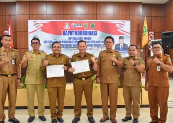 Sekda Buka Rakor Optimalisasi Fungsi SLRT – Puskesos