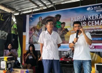 Sasar Pasar Al Kamal, Ini Yang Dilakukan BPJS Ketenegakerjaan Sampit
