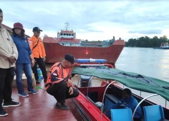 BPBD Barsel Menerima Hibah Speed Boat dan Klotok