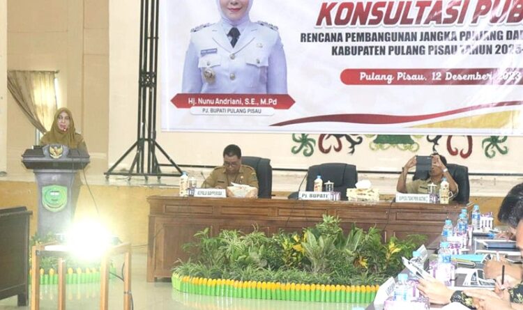 Pemkab Pulang Pisau Gelar Konsultasi Publik Rancangan Awal RPJPD