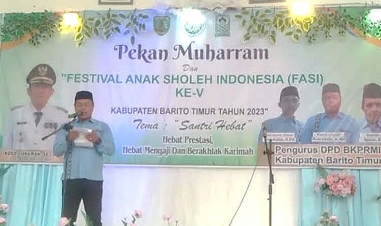BKPRMI Bartim Gelar Pekan Muharram dan Festival Anak Sholeh Indonesia (FASI) ke-V 2023