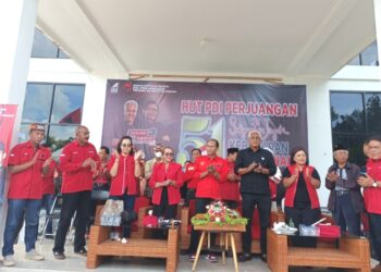 DPD PDI Perjuangan Kalteng Turut Serta dalam Perayaan HUT Partai ke - 51