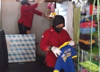 Tim SatOpspatnal Lapas Perempuan Kelas IIA Palangka Raya Geledah Rutin Kamar Hunian WBP