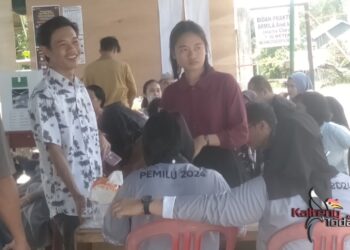 Momen Pencoblosan, Beberapa Caleg Tetap Kompak Berteman