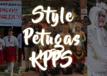 Hanya di Indonesia, Petugas KPPS Meriahkan Pemilu 2024 dengan Kostum Unik dan Nyentrik