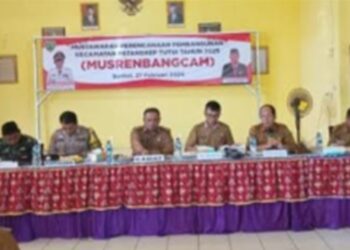 Masyarakat Kecamatan Patangkep Tutui Ikhlas Lepas Tanah, Asal Jalan Desa di Aspal