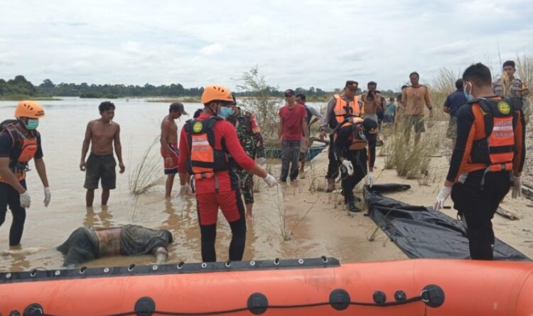 Diduga Terseret Arus Sungai, Pria di Kabupaten Gunung Mas Ditemukan Tewas