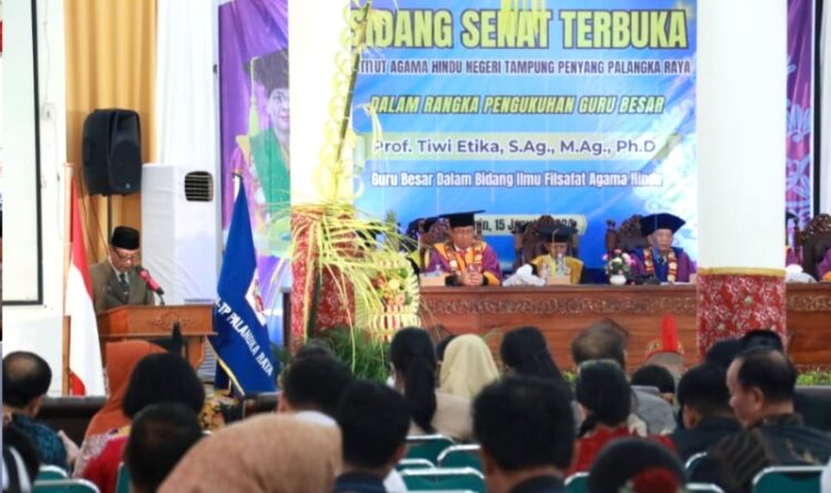 Yuas Elko Hadiri Pengukuhan Guru Besar Bidang Ilmu Filsafat Agama Hindu