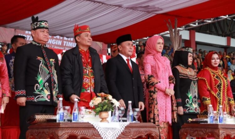 Gubernur Pimpin Upacara Peringatan Hari Jadi ke-71 Kabupaten Kotawaringin Timur