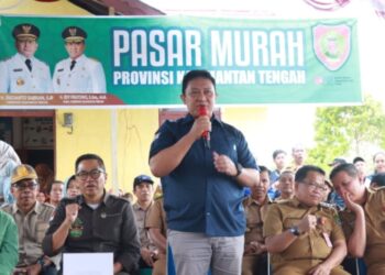 Pemprov kalteng Gelontorkan 75 Ton Beras Murah di Kapuas
