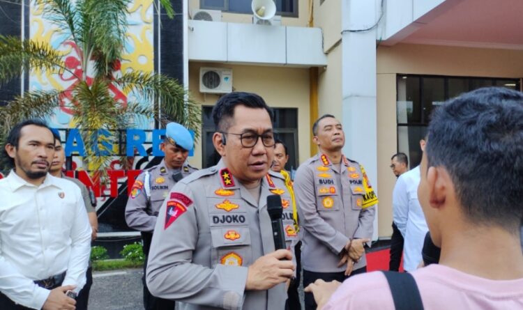 Polda Kalteng Bersama Jajaran Polresta Palangka Raya Ungkap 22 Kasus Curanmor