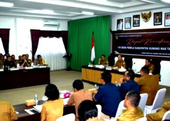 Pemda Gunung Mas Gelar Rakor dengan Tim Desk Pemilu