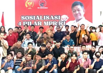 Ratusan Pemuda Kristen di Palangka Raya Ikuti Sosialisasi Empat Pilar Kebangsaan