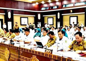 Pemkab Barut Ikuti Rakor Optimalisasi Penyelenggaraan Pemerintahan di Daerah Tahun 2024