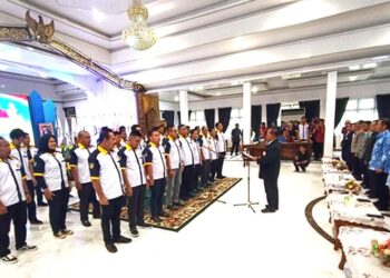 KONI Barito Utara Masa Bakti 2023-2027 Resmi Dilantik dan Dikukuhkan