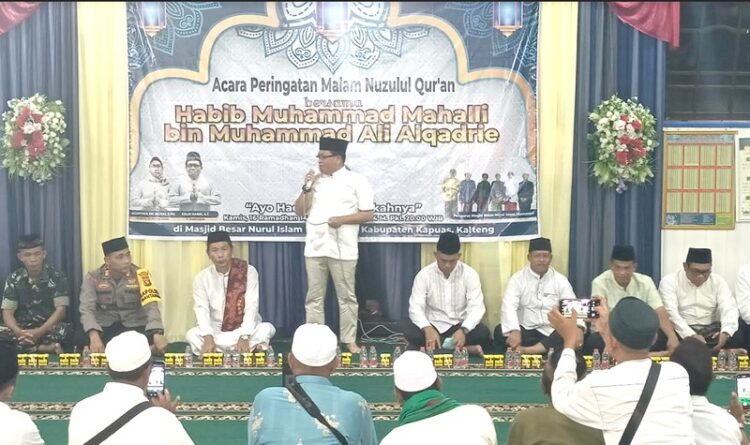 Pj Bupati Kapuas Safari Ramadhan ke Kampung Halaman