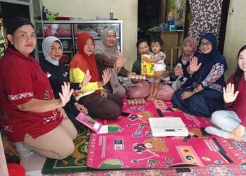 Lurah Panarung Terus Bergerak Sosialisasi Resiko Stunting ke Masyarakat