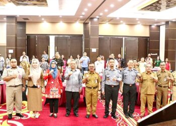 Herson B. Aden Dorong Gugus Tugas Daerah Bisnis HAM Wilayah Kalteng Dapat Menjalin Kerjasama di Eksekutif