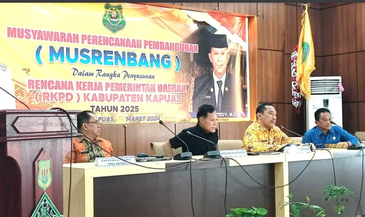 548 Usulan Musrenbang Kabupaten Kapuas Jadi Prioritas RKPD 2025