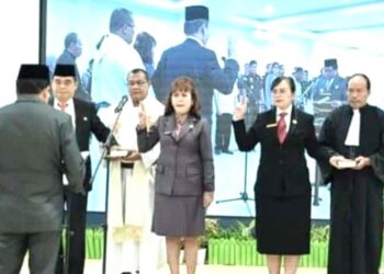 PJ Bupati Kapuas Lantik 3 Orang Pejabat Pimpinan Tinggi Pratama