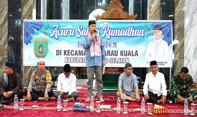 Pemkab Barsel Safari Ramadhan ke Kecamatan Karau Kuala