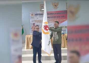 Secara Aklamasi, KONI Gunung Mas Dipimpin Sekda