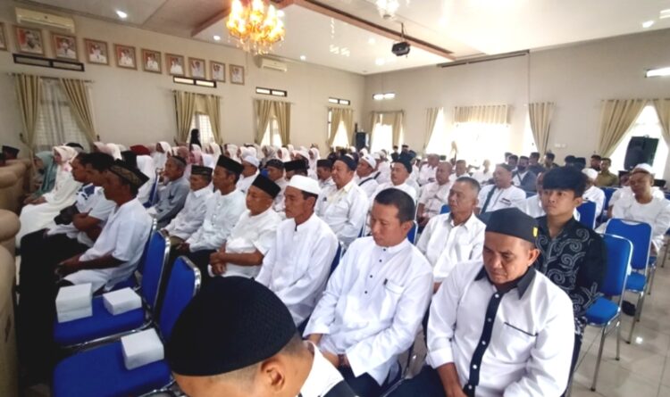 143 CJH Kabupaten Barito Utara Ikuti Bimbingan Manasik Haji 1445 Hijriah