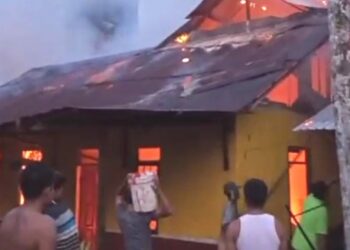 Rusong Dilahap Si “Jago Merah” dan Kerugian DItafsir Capai Ratusan Juta