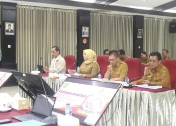 Pejabat Bupati Pulang Pisau Sampaikan Laporan Kinerja Triwulan Kedua