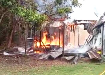 Rumah Warga Kabupaten Barito Timur Ludes Terbakar, Penghuni Selamat