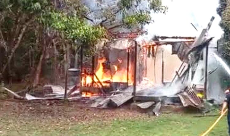 Rumah Warga Kabupaten Barito Timur Ludes Terbakar, Penghuni Selamat