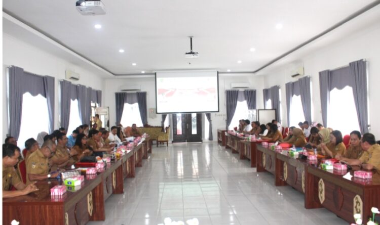 Badan Kesbangpol Gelar Sosialisasi Penyusunan Anjab dan ABK