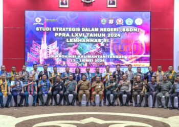 Wagub Kalteng Hadiri Pertemuan dengan Peserta SSDN PPRA LXVI Lemhanas RI Tahun 2024