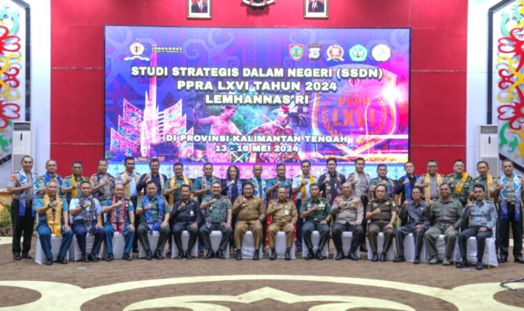 Wagub Kalteng Hadiri Pertemuan dengan Peserta SSDN PPRA LXVI Lemhanas RI Tahun 2024