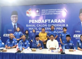 Edy Pratowo Sambangi Markas PAN Kalteng