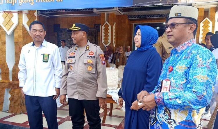 Ketua DPRD Hadiri Pelepasan Calon Jamaah Haji Barito Utara