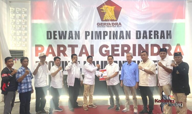Incar Kursi Wakil Gubernur Kalteng, Jentung Wisnu Murti Ikuti Penjaringan Partai Gerindra