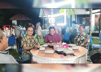 Erlin Hardi Ngobras,Bersama Lembaga Kelurahan Selat Dalam