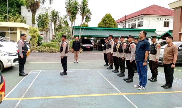 20 Personel Polresta Amankan  Aksi di Pengadilan Negeri