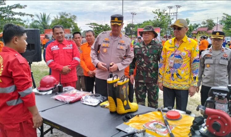 Pemda Gunung Mas Apel Kesiapsiagaan Diapresiasi
