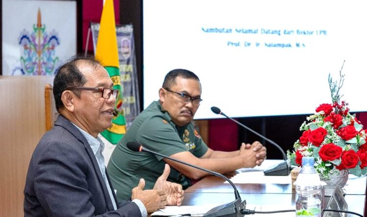 Rektor UPR Terima Kunjungan Peserta SSDN PPRA LXVI Tahun 2024 Lemhanas RI